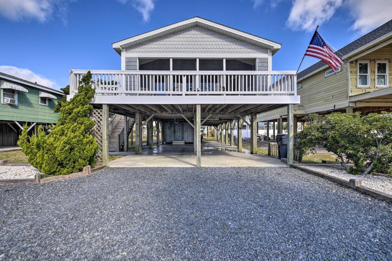 Holden Beach Family Abode - Steps To Ocean! Extérieur photo